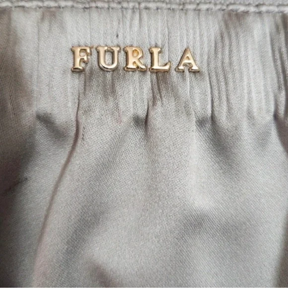 Furla Gray Satin Wrislet with Dustbag - Picture 4 of 9